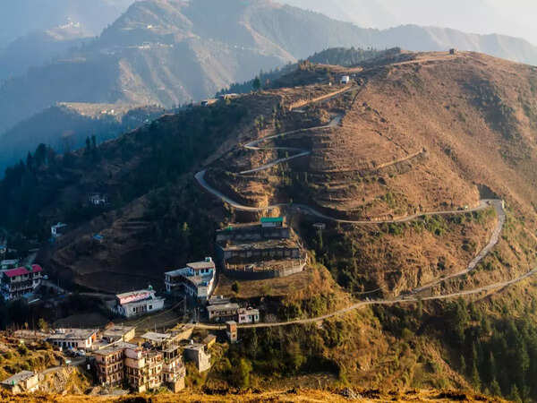 Scenic view of Chakrata, a cantonment town in Uttarakhand