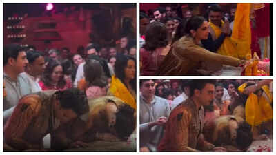 Ranveer Singh Debuts Clean-Shaven Look, Joins Deepika Padukone in Ganesh Chaturthi Prayers: Is This His 'Don 3' Transformation?