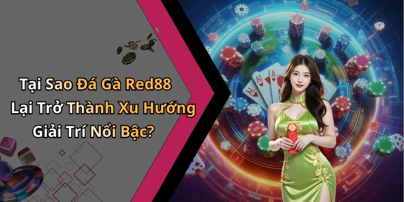 Tại Sao Đá Gà Red88 Lại Trở Thành Xu Hướng Giải Trí Nổi Bậc?