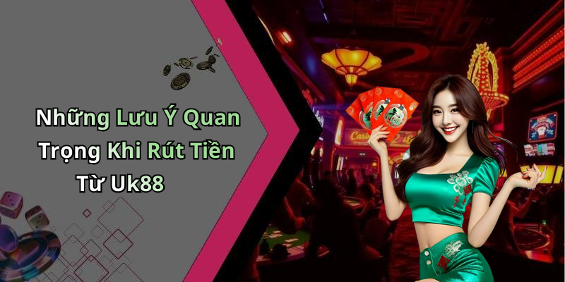 Những Lưu Ý Quan Trọng Khi Rút Tiền Từ Uk88