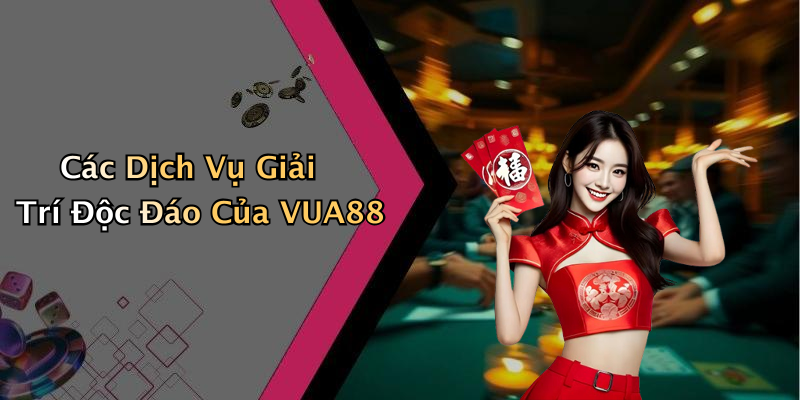 Các Dịch Vụ Giải Trí Độc Đáo Của VUA88