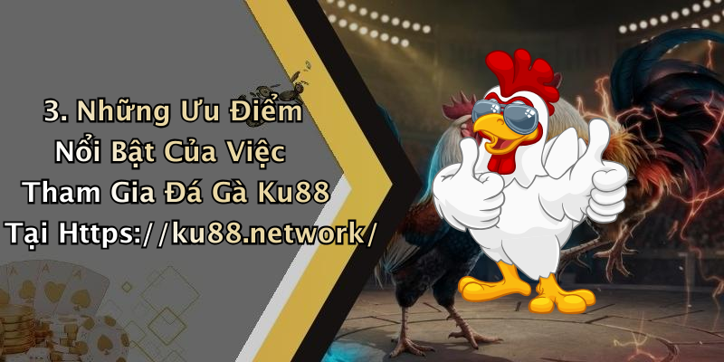 3. Những Ưu Điểm Nổi Bật Của Việc Tham Gia Đá Gà Ku88 Tại Https://ku88.network/