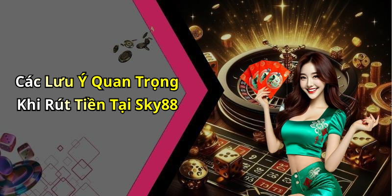 Các Lưu Ý Quan Trọng Khi Rút Tiền Tại Sky88