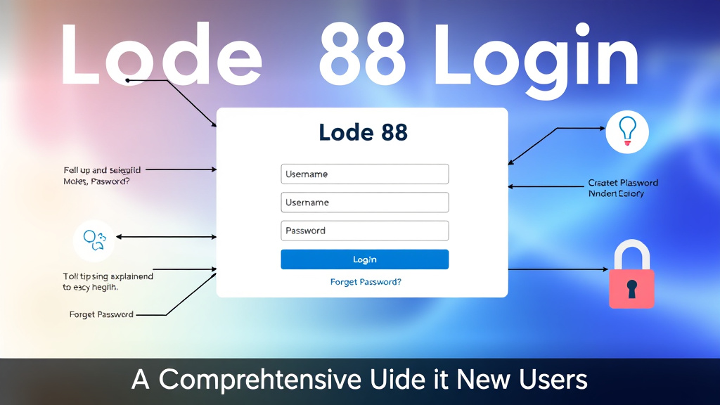 Unlocking Opportunities with Đăng nhập Lode88 – Your Gateway to a Leading Online Lottery Platform